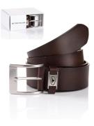 Tom Tailor Leren riem TTNATHAN in cadeauverpakking