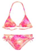 Venice Beach Triangelbikini Epica Kids in neonprint