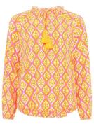 Zwillingsherz Blouse zonder sluiting Ovale Ranken met bijzonder patroo...