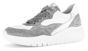Gabor Sneakers met sleehak , vrijetijdsschoen, lage schoen, veterschoe...