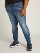 Tommy Jeans Plus Slim fit jeans in grote maten, stoned wash look
