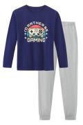 AUTHENTIC LE JOGGER Pyjama Pyjama met grote gaming-print aan de voorka...