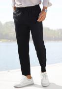 John Devin Jogpants Slim fit, van lichte weefkwaliteit