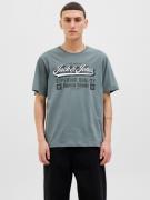 Jack & Jones Shirt met ronde hals JJELOGO TEE SS O-NECK 2 COL AW25 SN