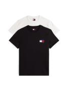TOMMY JEANS T-shirt TJM SLIM 2PACK ESS FLAG TEE (2-delig)