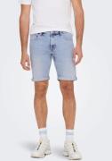 ONLY & SONS Jeansshort ONSPLY LIGHT BLUE 5189 SHORTS DNM NOOS