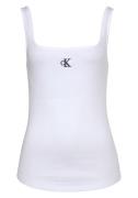 Calvin Klein Tanktop CK RIB TANK TOP met hoekige hals