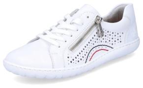 Rieker Sneakers met perforatie opzij