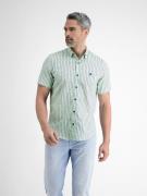 Lerros Overhemd met korte mouwen LERROS gestreept heren zomerhemd