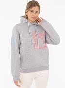 Zwillingsherz Hoodie "Alissa 2.0" met smile borduurwerk voor en achter