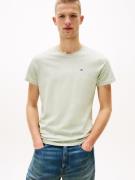 TOMMY JEANS T-shirt TJM ESSENTIAL SOLID TEE met ronde hals en subtiele...