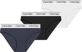 Calvin Klein Brazilian slip 3PK BIKINI met logoband (3 stuks)