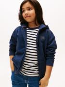 Tommy Hilfiger Capuchonsweatvest TONAL FLAG EMB ZIP HOODIE voor kinder...