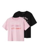 Name It T-shirt NKFBETRIA 2P SS NREG TOP PB (set, 2-delig)