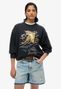 Superdry Sweatshirt SUIKA EMBROIDERED LOOSE CREW