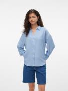 Vero Moda Blouse met lange mouwen VMMELANEY QUEENY LS SHIRT WVN NOOS