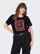 ONLY CARMAKOMA Shirt met korte mouwen CARBOOSTERY LIFE SS REG TEE JRS ...