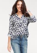 Aniston CASUAL Blouse zonder sluiting met oprolbare mouwen