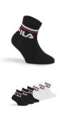 Fila Korte sokken JUNIOR UNISEX QUARTER PLAIN SOCKS met gebreid logo i...