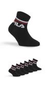 Fila Korte sokken JUNIOR UNISEX QUARTER PLAIN SOCKS met gebreid logo i...