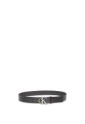 Calvin Klein Leren riem MONOGRAM BUCKLE 35MM