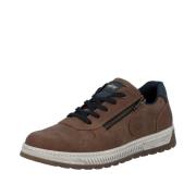 Rieker Sneakers Vrijetijdsschoen, halfschoen, veterschoen met contrast...
