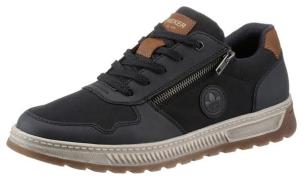 Rieker Sneakers Vrijetijdsschoen, halfschoen, veterschoen met contrast...