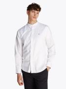 Tommy Hilfiger Overhemd met lange mouwen LINEN BLEND MAO COLLAR SHIRT