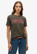Superdry Shirt met korte mouwen VENUE METALLIC RELAXED TEE