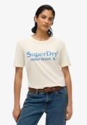 Superdry Shirt met korte mouwen VENUE METALLIC RELAXED TEE