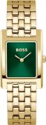 Boss Kwartshorloge Lucy Horloge, dameshorloge, stalen band, analoog