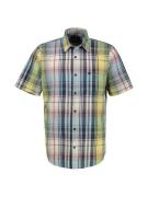 Lerros Overhemd met korte mouwen LERROS zomers geruit overhemd met lin...