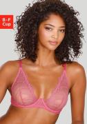 Lascana Beugel-bh GIANNA van licht glanzend, fijn kant, sexy lingerie