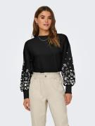 Only Sweatshirt ONLBROOKE L/S O-NECK FLOWER SWT