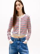 TOMMY JEANS Vest TJW ESSENTIAL CREW NECK CARDIGAN