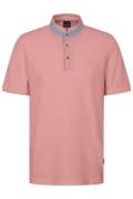 Bugatti Poloshirt met opstaande kraag