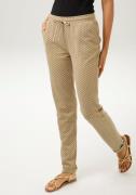 Aniston CASUAL Comfortbroek in kleurharmonisch stippenpatroon