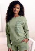 Buffalo Sweatshirt met statement print, loungepak