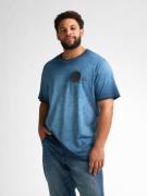 Petrol Industries Shirt met ronde hals met geborduurd logo