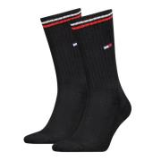 Tommy Hilfiger Sokken TH UNI TJ SOCK 2P ICONIC Versterkte hiel en teen...