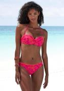 Venice Beach Beugelbikini in bandeaumodel Kensi met contrastkleurige g...