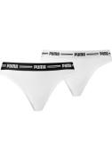 PUMA String PUMA WOMEN STRING 2P met smalle elastische logo-tailleband...