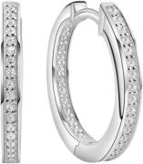 Firetti Paar creolen Sieraad cadeau zilver 925 oorbellen