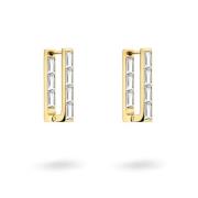 Liebeskind Berlin Paar creolen Sieraden Geschenk RVS Oorbellen Sparkli...