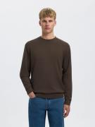 SELECTED HOMME Sweatshirt SLHEMANUEL SOFT CREW NECK SWEAT NOOS