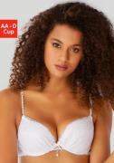 Lascana Push-up-bh met speciale sierparel details, sexy lingerie