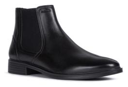 Geox Chelsea-boots U GLADWIN Enkellaarsjes met elastiek en blokhak