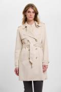 Rino & Pelle Trenchcoat KYONA met reverskraag en bindceintuur