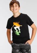 KIDSWORLD T-shirt Skating - Print Korte mouwen, basic pasvorm, bedrukt...