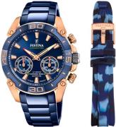 Festina Chronograaf Chrono Bike 2021 - Special Edition Connected Polsh...